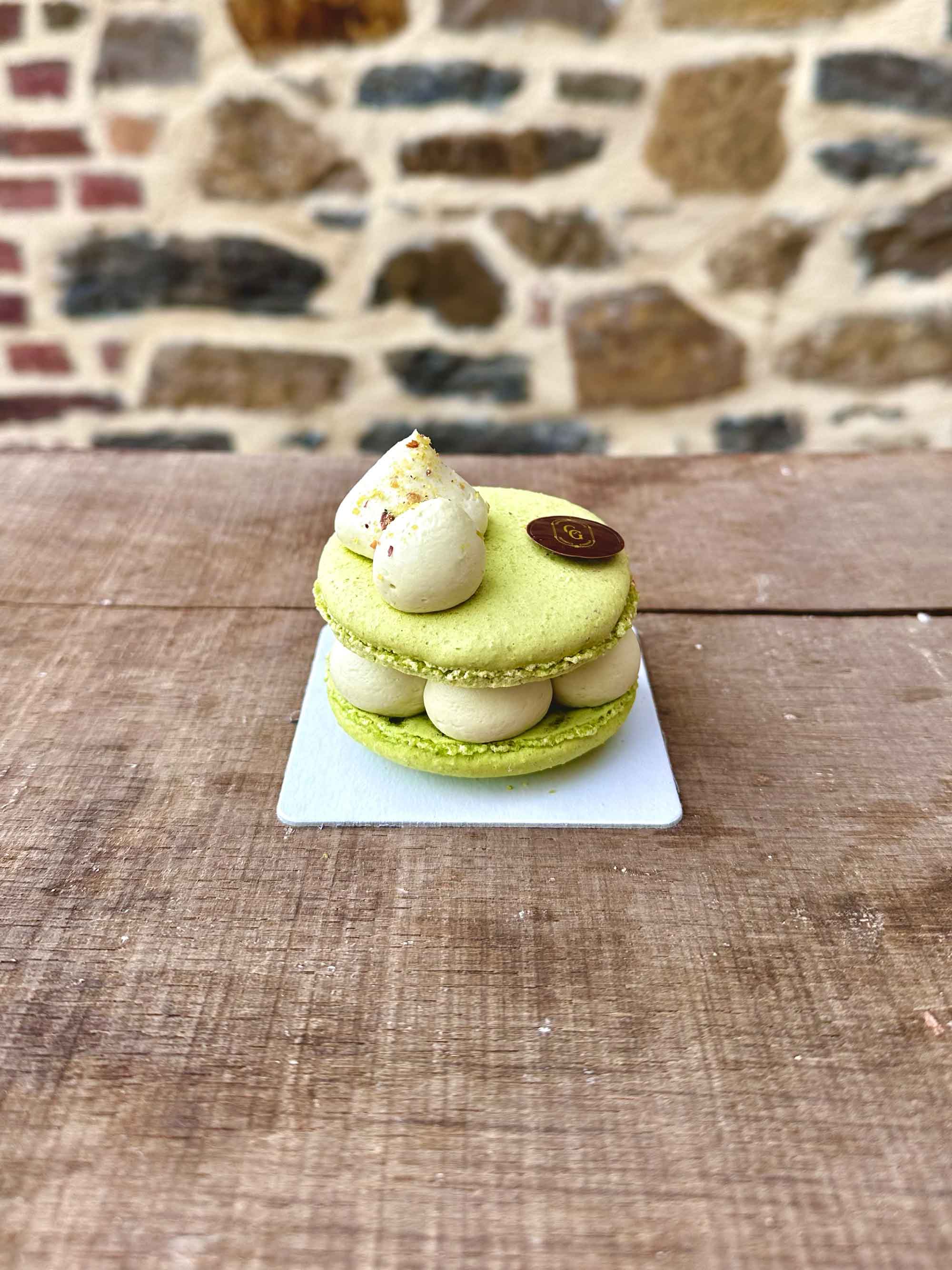 Sélection | Macaron à la pistache | Ganache & Cabosse