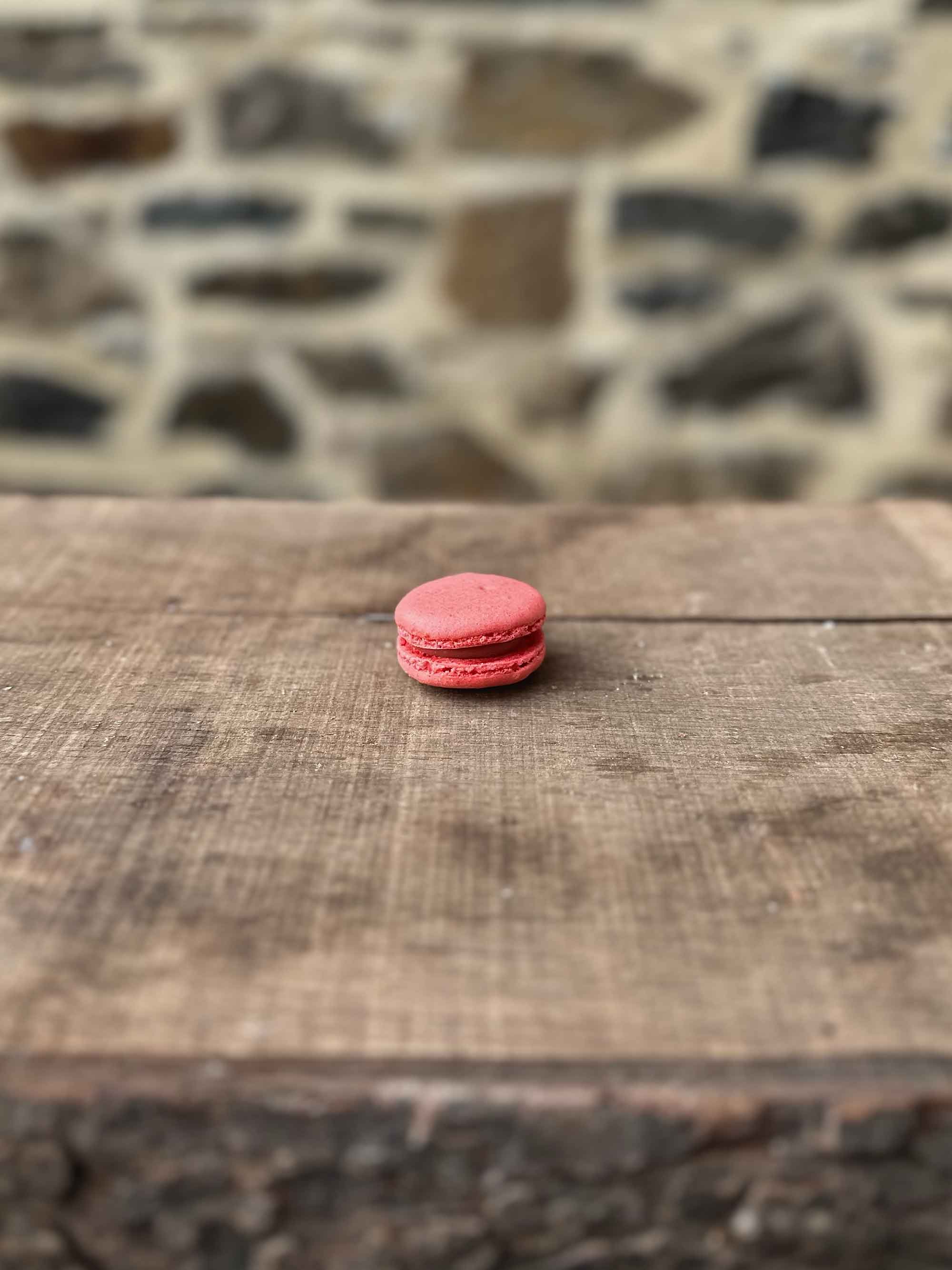 Macarons | Macaron Fraise | Ganache & Cabosse